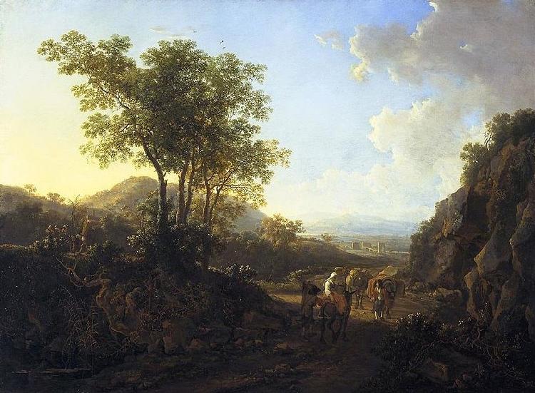 Jan Both Italian landscape oil painting image